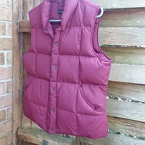 Land's End puffy Vest M